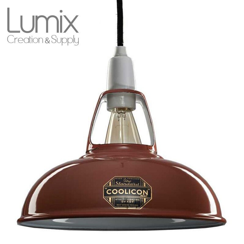 Suspension Coolicon® Original Suspension Terracotta Émaillée Petit Format