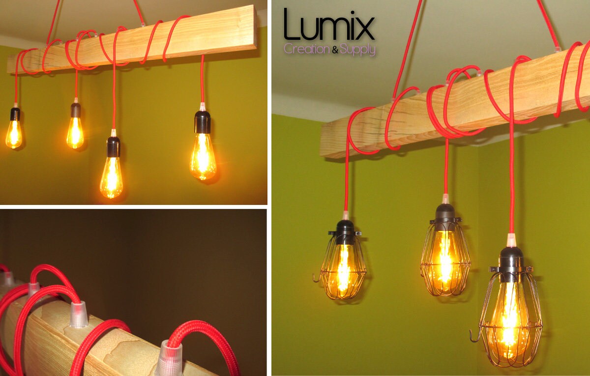 Suspension poutre Lumineuse