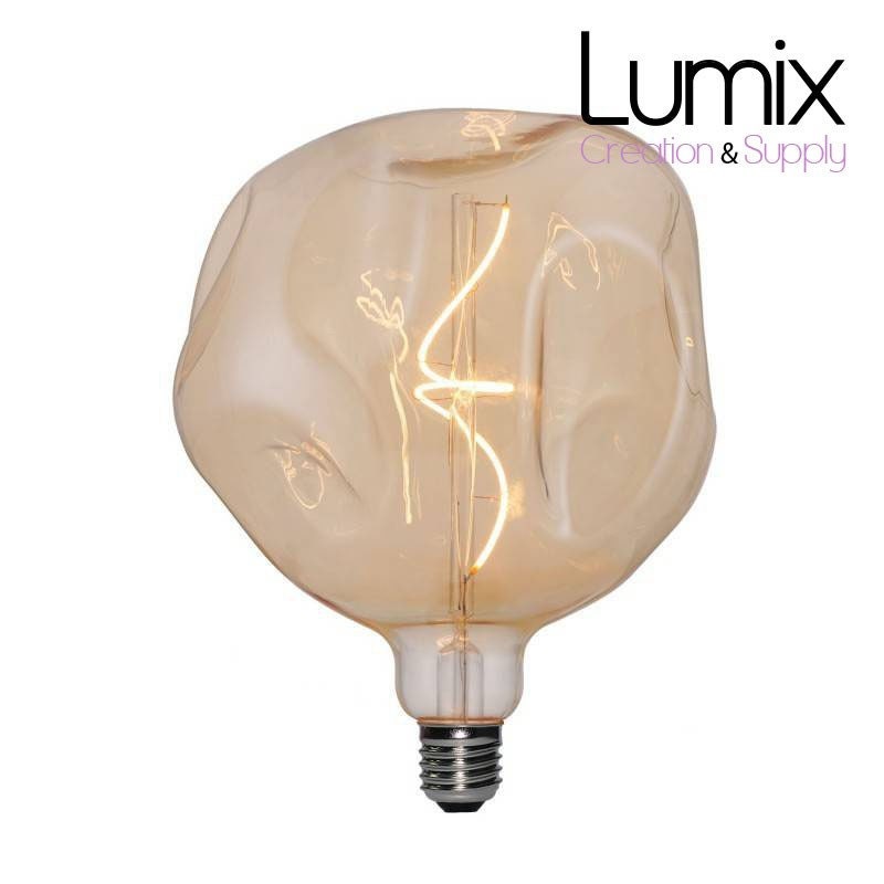 Ampoule Led Globe Dorée