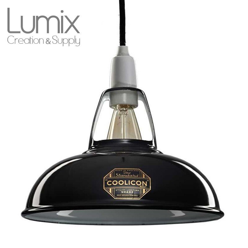 Suspension Coolicon® Original Suspension Noir Émaillée Petit Format