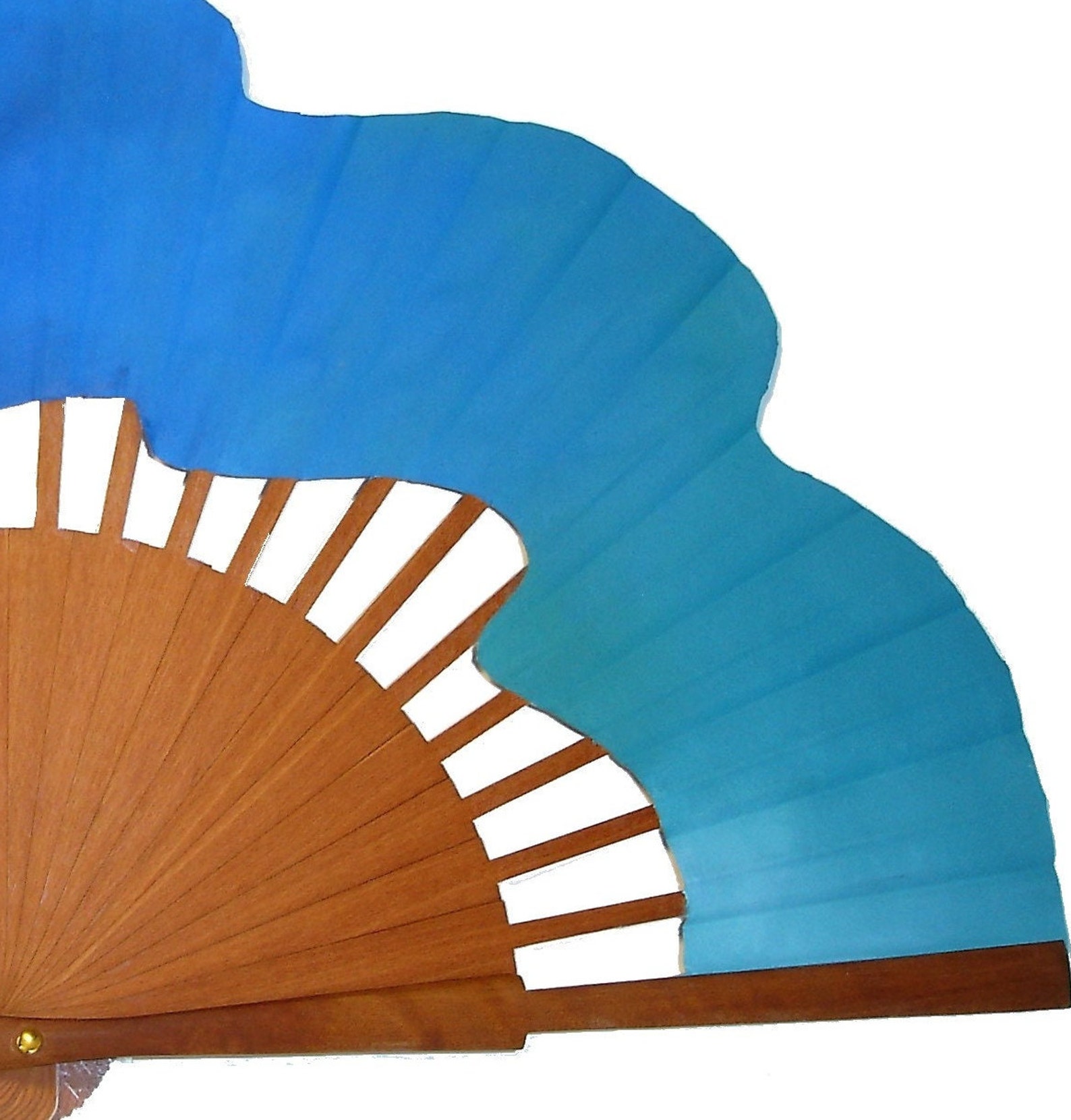 Hand Painted Fan/spain Fan/spain Hand Fan/flamenco Fan/gift - Etsy