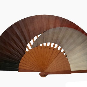 Hand painted fan/Spain fan/Spain hand fan/flamenco fan/Gift for woman/Free shipping/Flamenco style fan  "Elegance"