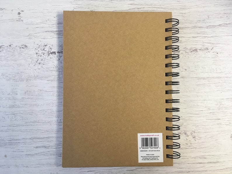 Personalised Lined Kraft Notepad Notebook Jotter Planner End of Term Teacher Appreciation Gift Present Apple Teacher/'s Name DD675