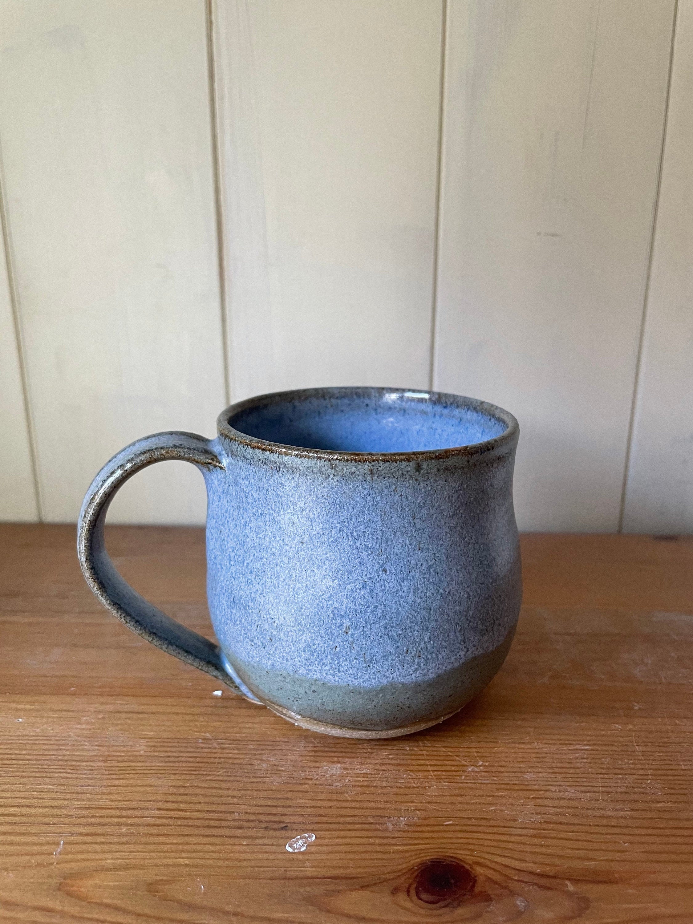 Handmade hand thrown Stoneware pottery Mug Etsy
