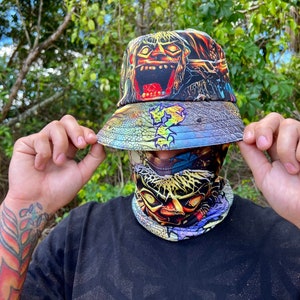 Festival Bucket Hat Patchwork Bucket 