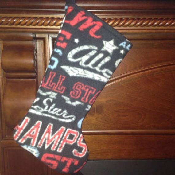 all stars christmas stocking