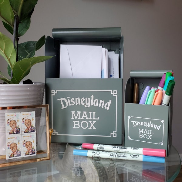 DIY Disney Mailbox Decal, DIY Decal only does not include metal box, purchase REJSA box separately, Disneyland and Walt Disney World