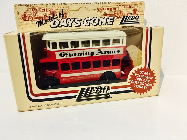 lledo promotional model bus