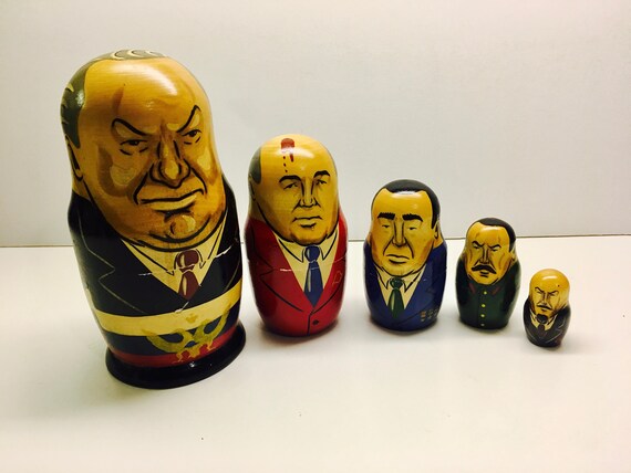 soviet leaders nesting dolls