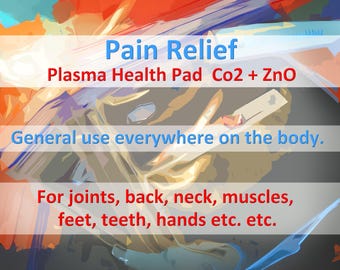 Parches de plasma para la salud x 2: alivio natural del dolor y curación
