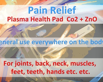 Plasma Health Pad x 2 - Natural Pain Relief and Healing