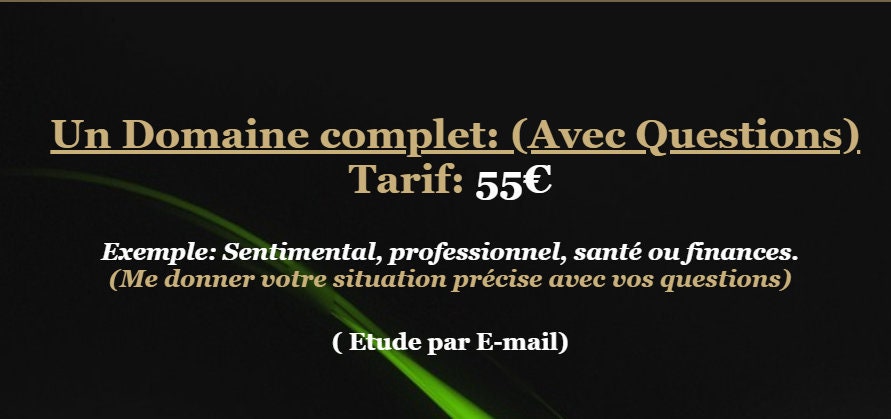 Un Domaine Complet avec Questions