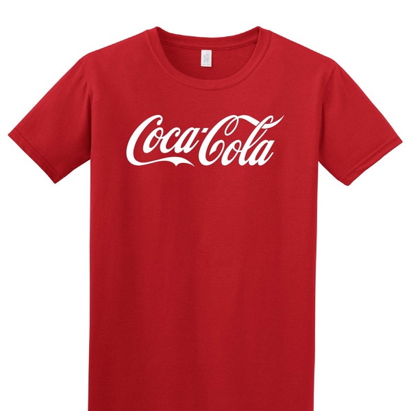 Vintage Coca Cola Logo Printed on High quality Cotton tshirt