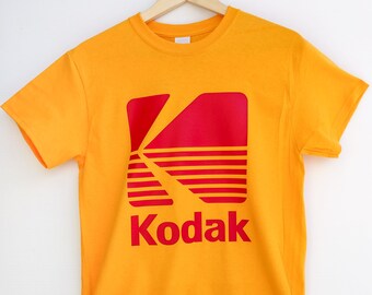 Vintage Kodak Film Camera Logo T-Shirt Photography