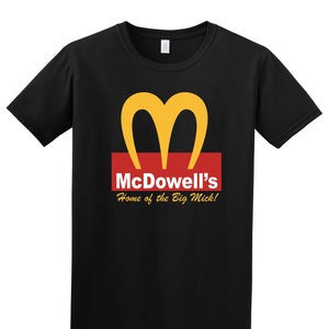 Mcdowell's Coming to America Sexual Chocolate Funny Fashion Graphic T Shirt  Tee 