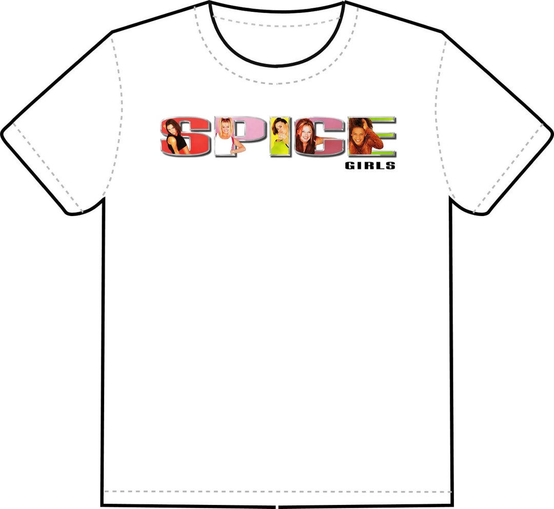 Spice Girls Logo Print on T shirt. Unisex Tshirt Uk Girl Power Reunion British Feminist Etsy Canada