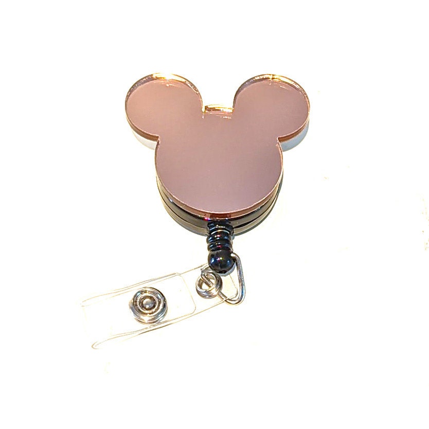 Disney Mickey Mouse ID Badge Reel - Cute and Practical Accessory for Work  or School