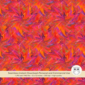 Orange Digital Paper Seamless Texture Digital Products Scrapbooking, Reverse Rainbow Tie Dye, Abstract Background Png Sublimation Prints Art