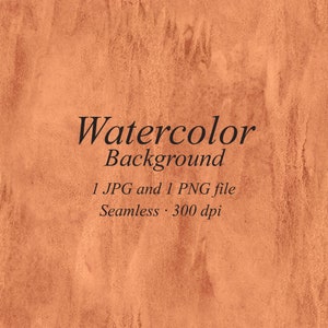 Brown Watercolor Background, Seamless Pattern, Sepia Digital Paper Watercolor Texture, Sublimation PNG, Brown Overlay, Junk Journal Paper