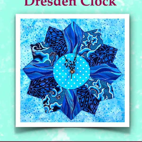 Dresden Clock Downloadable Pattern