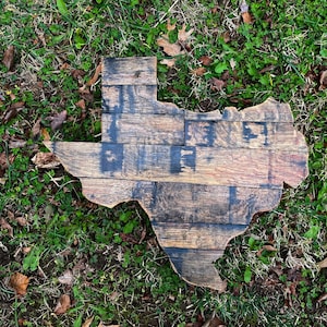 Texas Bourbon barrel sign. Texas home decor. Customizable upon request.