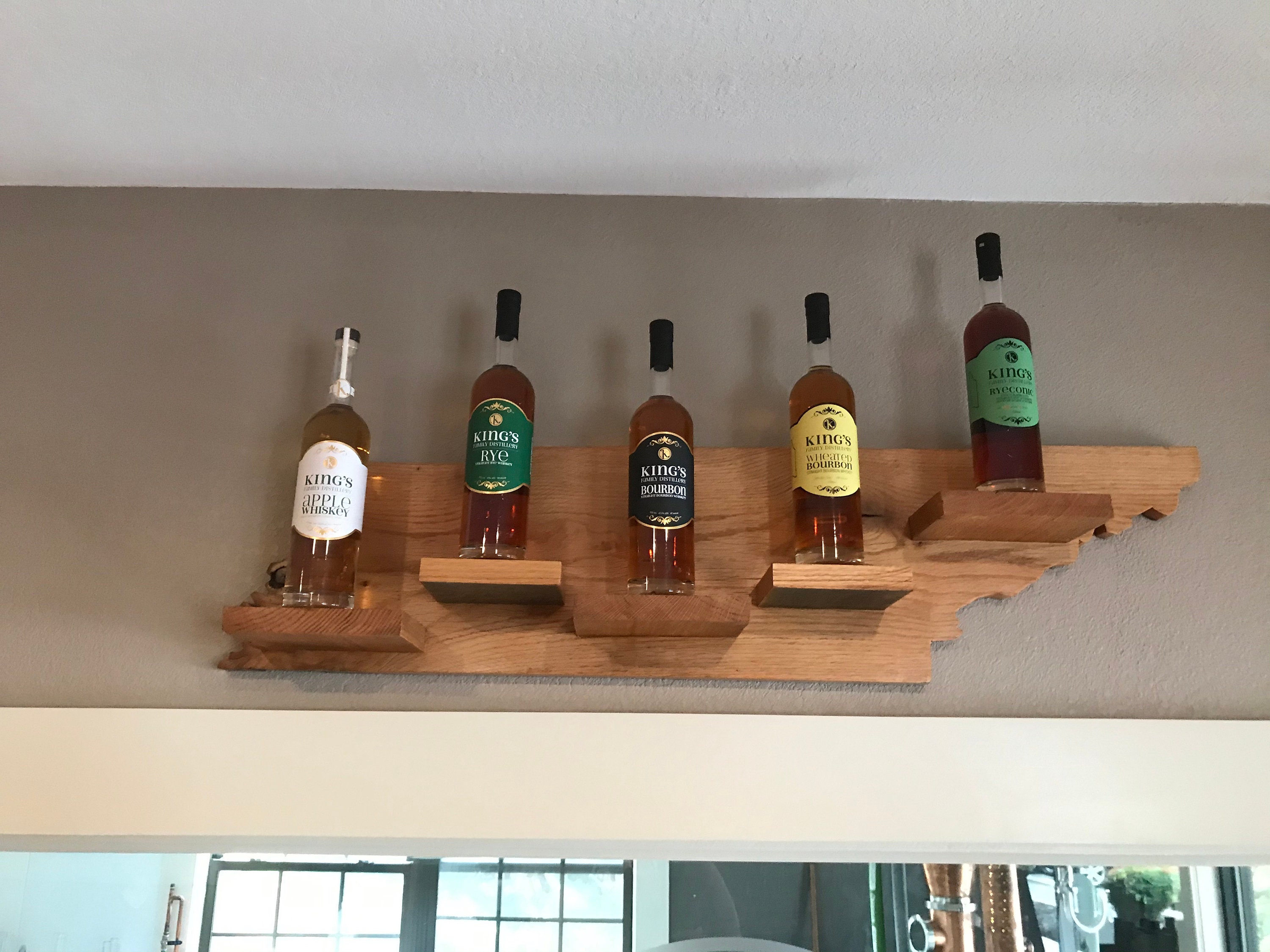 Tennessee Bourbon/whiskey Bottle Display **DM Me for a