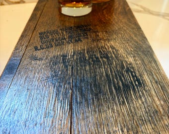 Handmade Bourbon Barrel Serving Tray, Charcuterie Board, Home Bar Decor