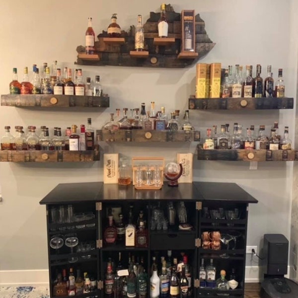 Bourbon Shelf Etsy