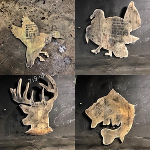 Bourbon barrel duck, turkey, deer or bass