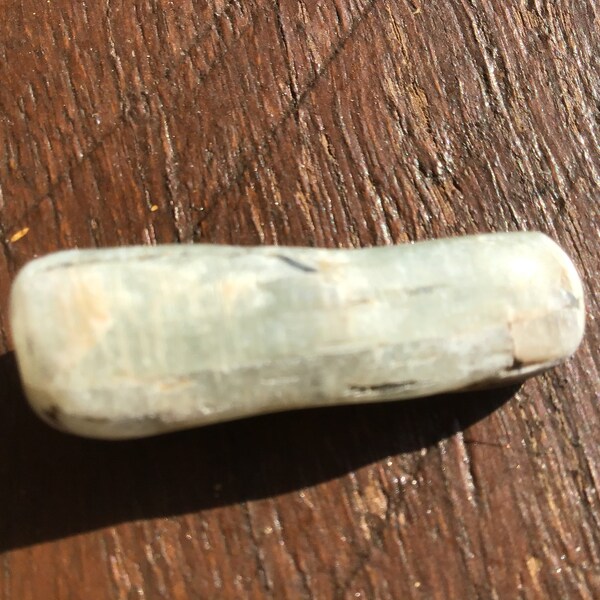 Australian Green Kyanite Wand, Smooth Finish