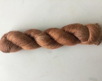 Hand dyed Baby Camel/Silk 4ply yarn