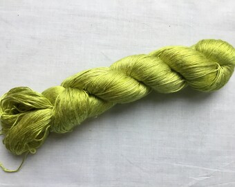 Hand Dyed Silk Yarn