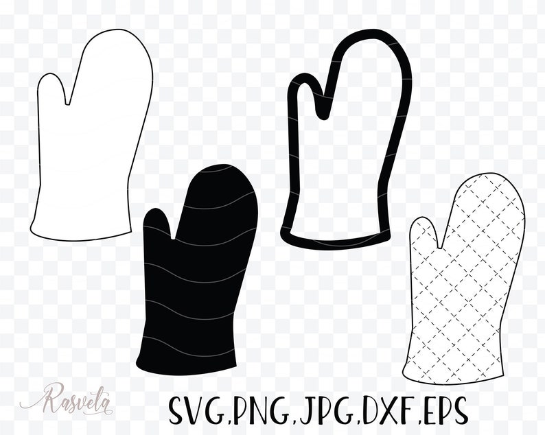 Kitchen Accessories Oven Mitts And Potholders/ Oven Mitt Svg Etsy France