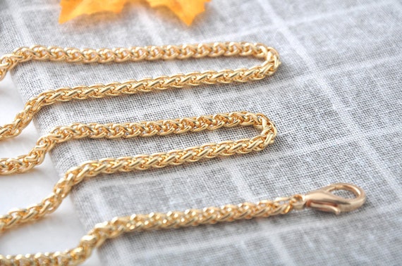 Gold Metal Shoulder Strap Chain - 50cm