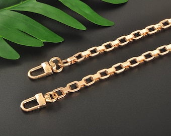 9mm Gold High Quality Purse Chain Strap, Alloy and Iron, Metal Shoulder Handbag Strap, Purse Replacement Chain, bag accessories, L1031