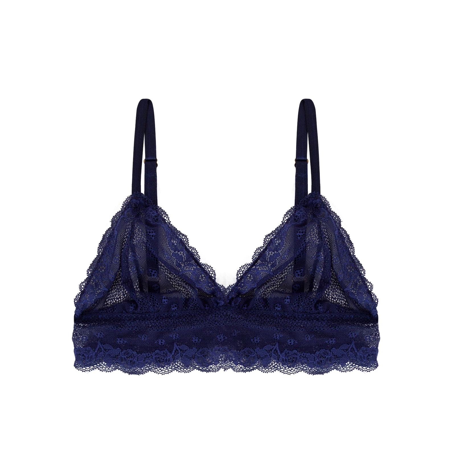 Royal Blue Lace Bralette Made With French Lace | Etsy
