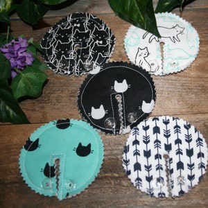 G-tube pads, Mic-key Button Feeding Tube Pads, AMT Button Cover,Cats Meow #2