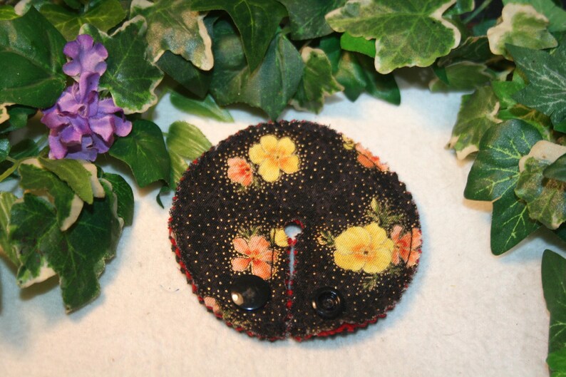 3.25 Inch Pads, G-Tube pads, GJ Tube pads, Feeding tube pads. Poppies set of 5 image 5