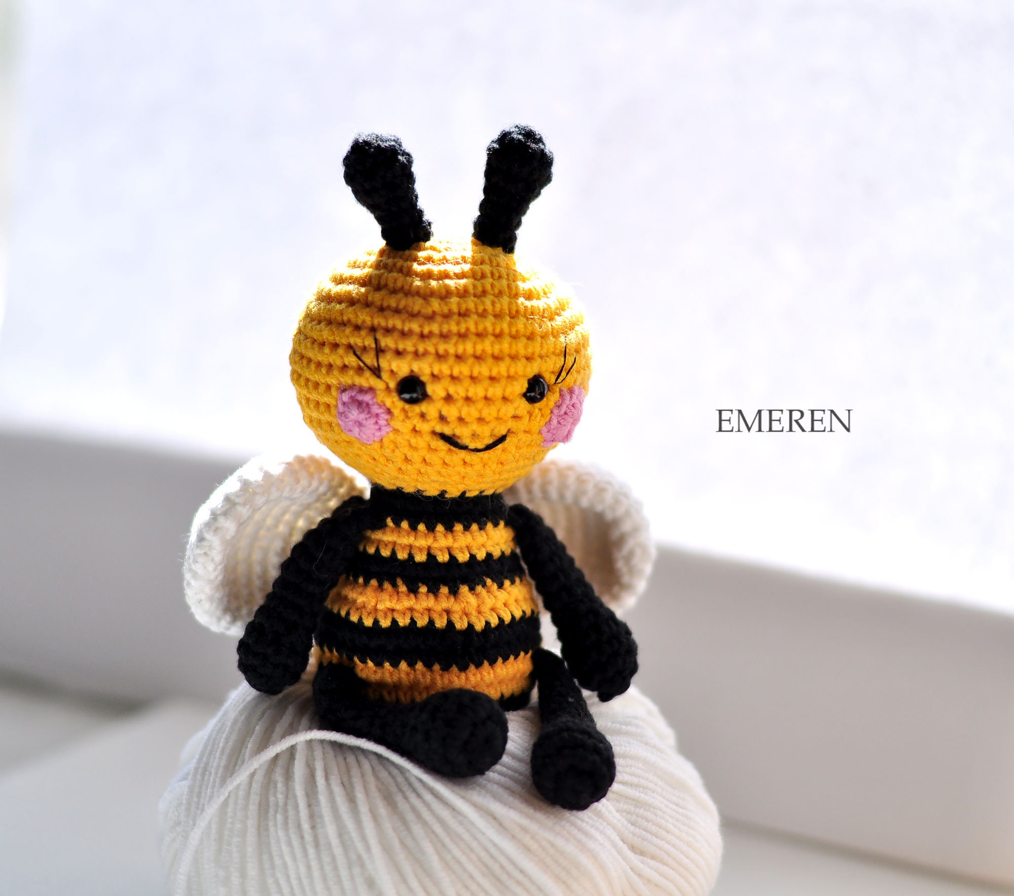 Amigurumi Bumblebee Pattern Easy Bee Pattern Crochet Doll Etsy Canada