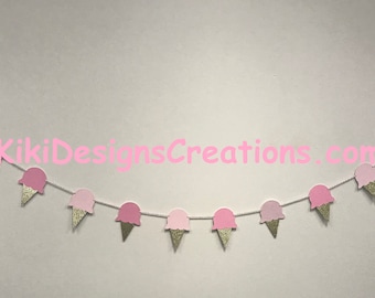 IJshoorn papierslinger - papierslinger, feest decor, bruiloft decor, bruids douche decor, baby douche, kinderkamer, home decor
