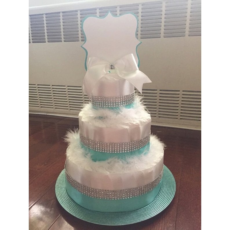Diaper Cake. Pampers Diaper Cake. Custom Diaper Cake. Etsy UK