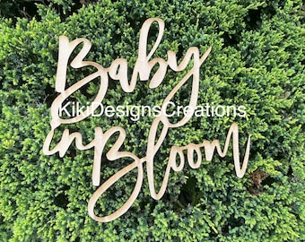 Baby in Bloom Decoraciones para baby shower, Decoraciones para baby shower y Decoraciones para baby shower