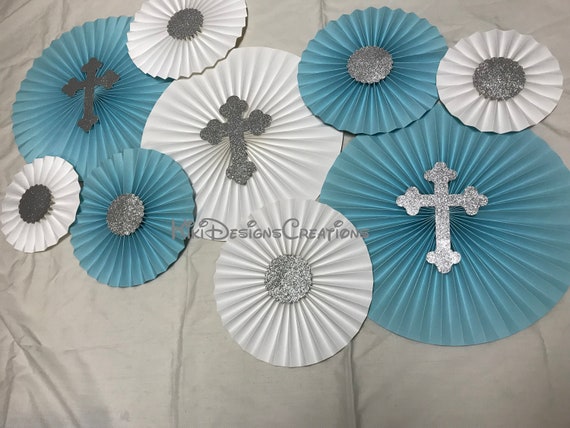 Baptism Decorations Christening Decor First Communion Etsy