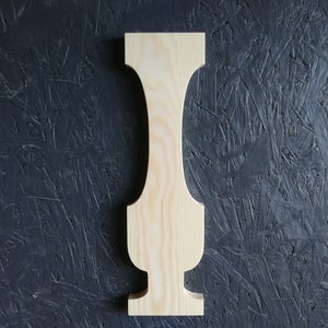 Flat Sawn Decorative Porch Baluster From Pine Wood