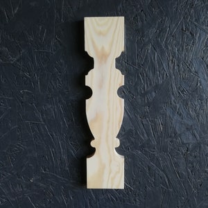 Flat Sawn Decorative Porch Baluster From Pine Wood