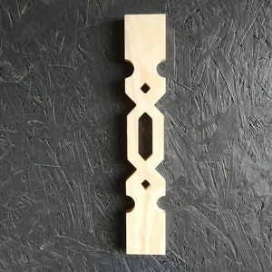 Flat Sawn Decorative Porch Baluster From Pine Wood