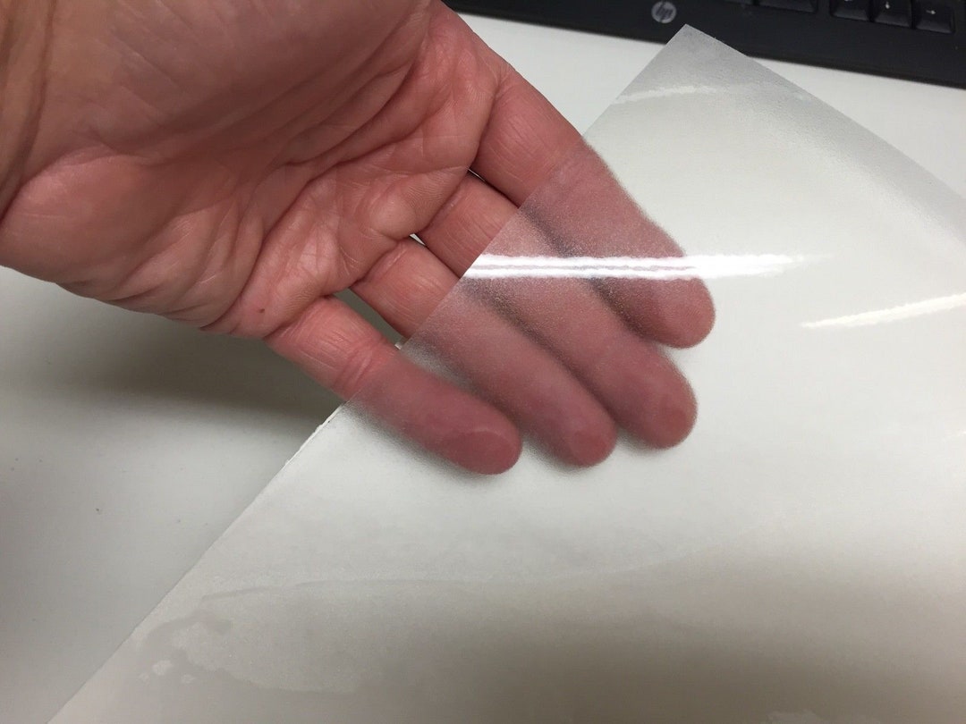 Clear Gloss Transparent Sticky Back Plastic Self Adhesive Vinyl