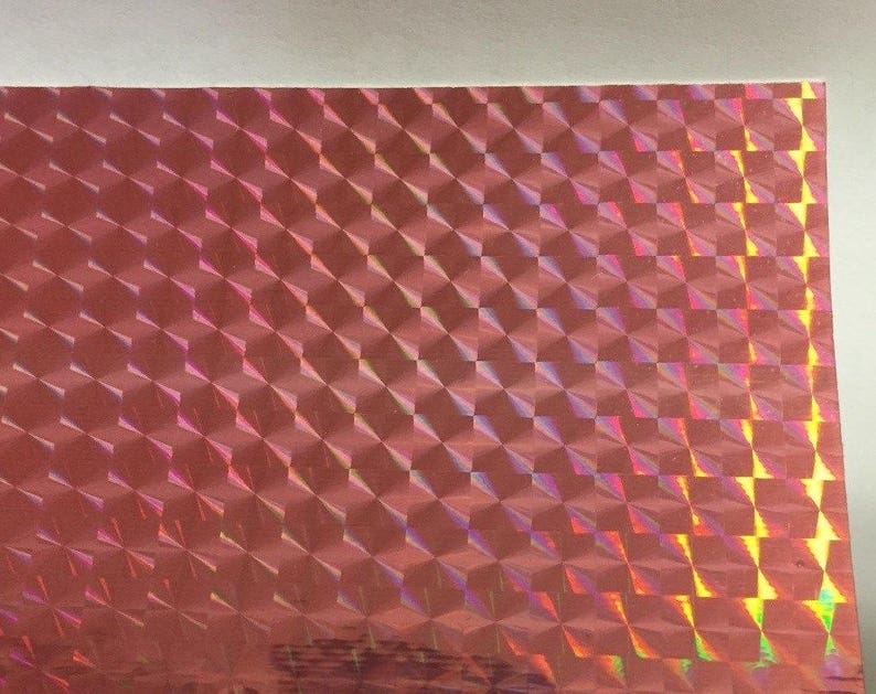 holographic prism sign vinyl free shipping for usa etsy