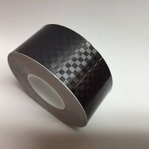 Carbon Fiber Vinyl Tape, CheckerBoard Style , Automotive Grade, Choose Your Size, Adhesive Tape