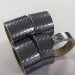 Carbon Fiber Vinyl Tape, Diagonol Style, Automotive Grade, Choose Your Size, Adhesive Tape image 2